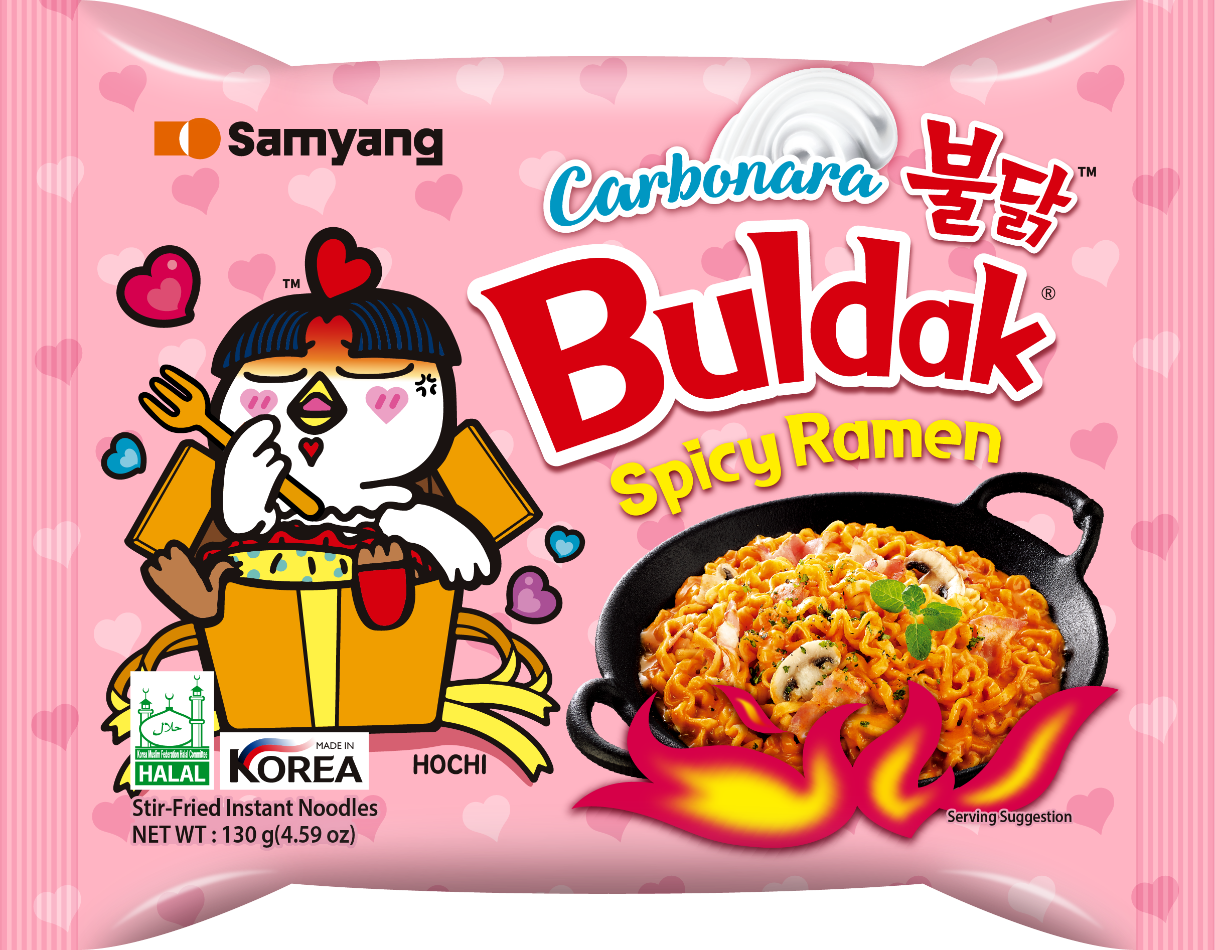 Buldak Ramen Carbonara